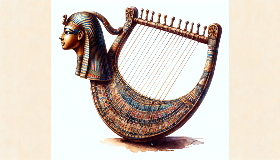 lira instrumento egipcio