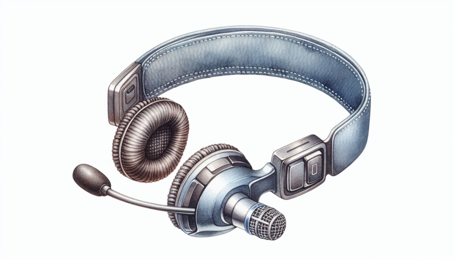 microfono de diadema