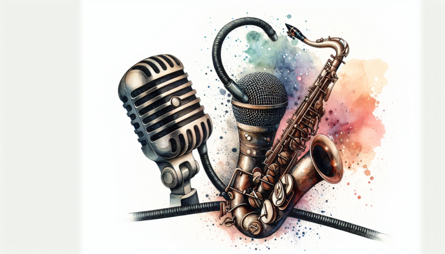 microfono para saxofon