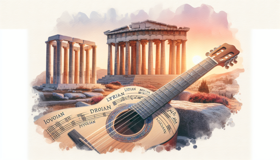 modos griegos guitarra