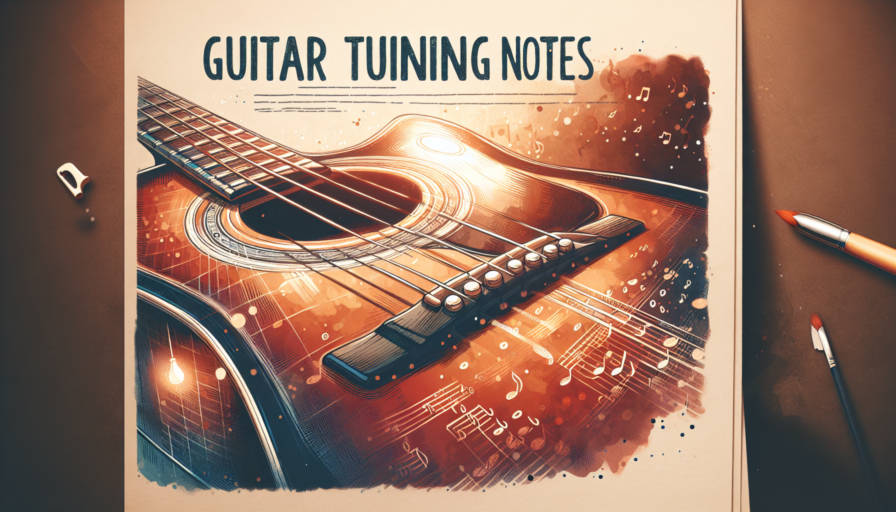 notas afinar guitarra