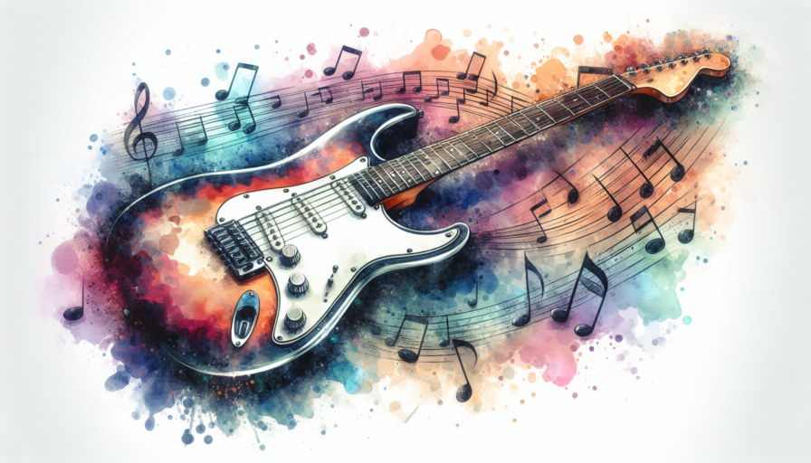 notas guitarra electrica