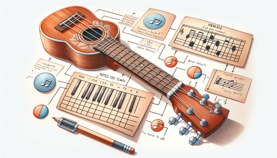 notas que puede tocar del ukelele instrumento musical