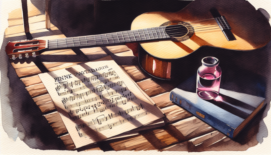 pantera rosa partitura guitarra