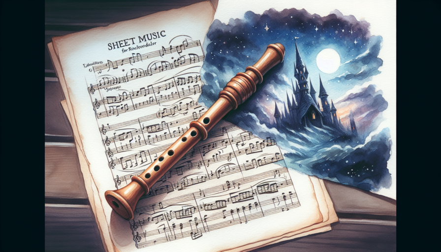 partitura harry potter flauta dulce