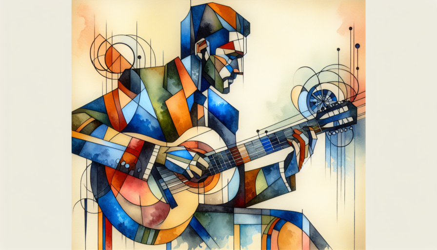 picasso hombre con guitarra