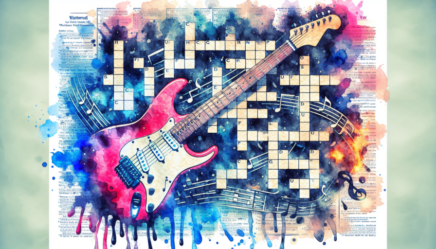 rasga la guitarra crucigrama