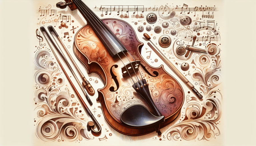 s7mbolos de violin en afinador