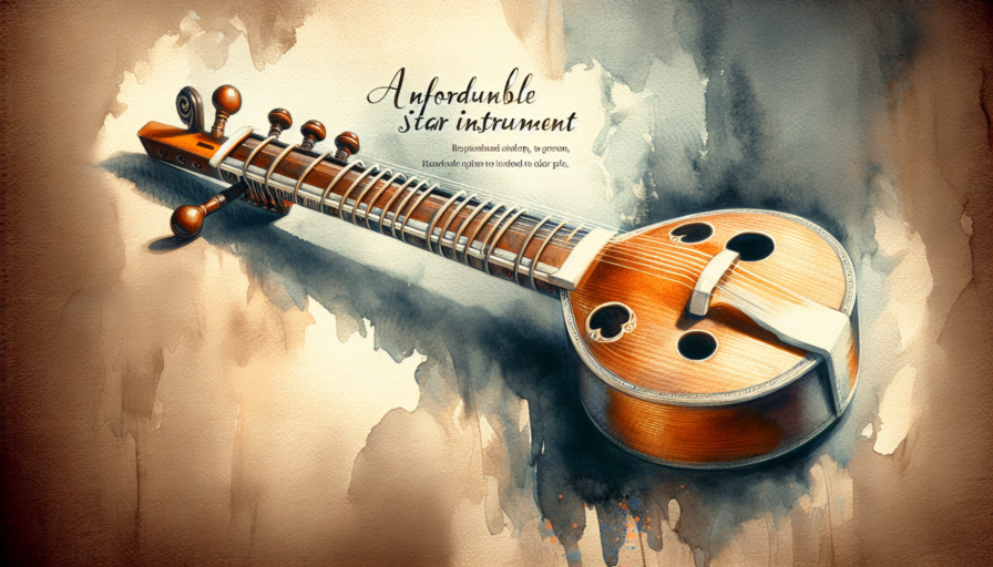 sitar instrumento barato
