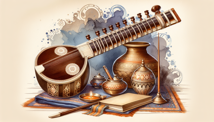 sitar instrumento musical de la india