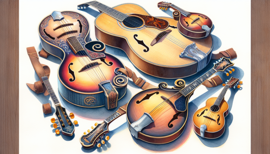 tipos de mandolina instrumento