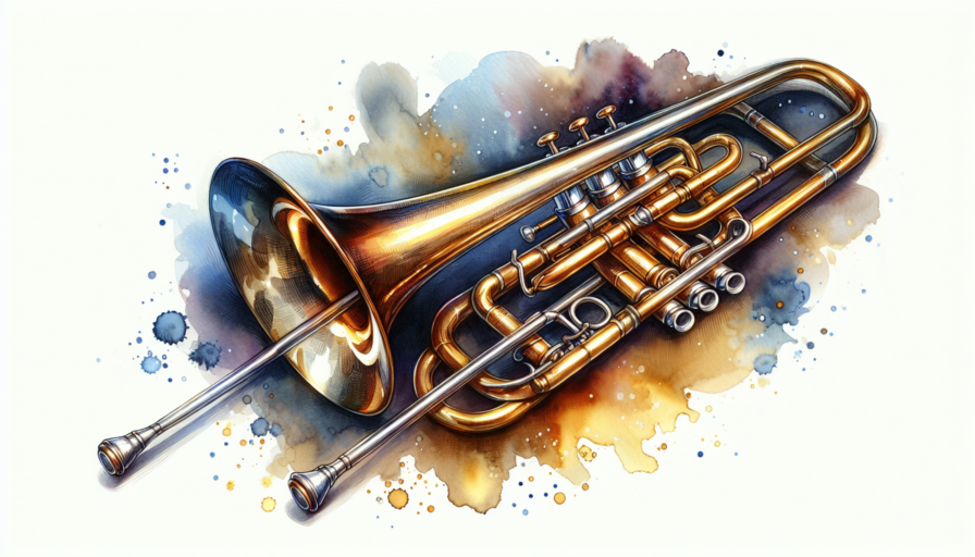 trombon instrumento dibujo
