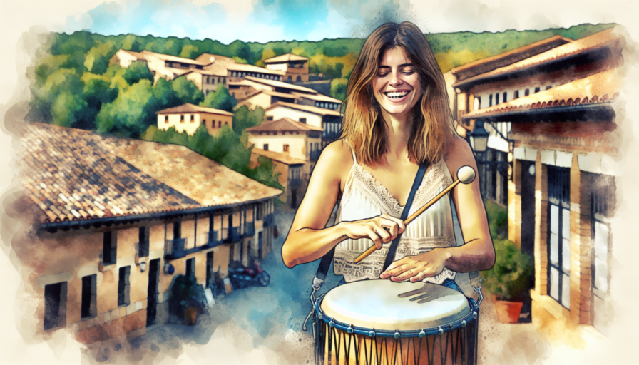 villaviciosa de odon sara hernandez instrumento percusion